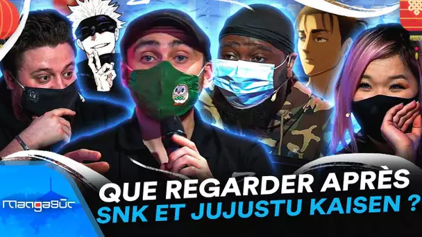Que faut-il regarder après la fin de SNK et Jujustu Kaisen ? 🤨🎌 | Manga Sûr