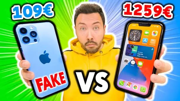 J'ai acheté un Faux iPhone 13 Pro Max à 109€ ! (choqué)