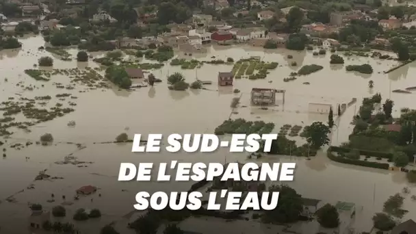 Les images des inondations en Espagne, qui ont fait plusieurs morts