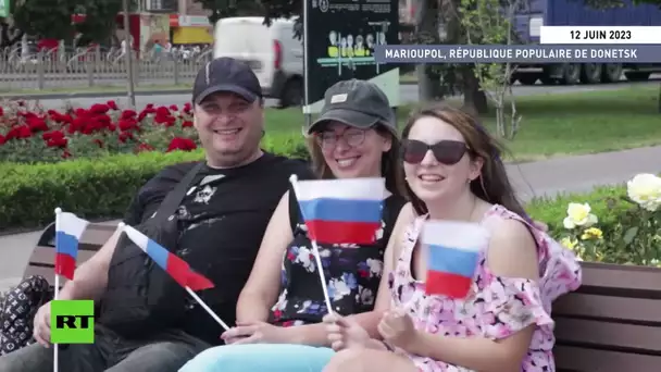 Marioupol célèbre pour la première fois la Journée de la Russie