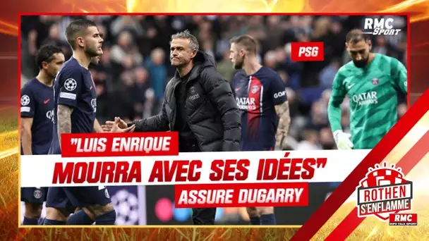 PSG : "Luis Enrique mourra avec ses idées", assure Dugarry