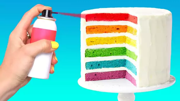 32 IDÉES DE PÂTISSERIES COLORÉES QUI T'ÉPOUSTOUFLERONT