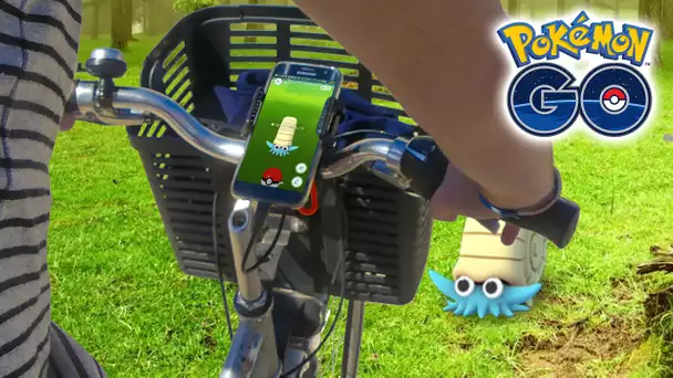 POKEMON GO EN VÉLO ! LA SOLUTION ULTIME ? POKEMON A LA MER