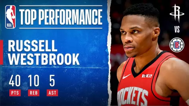 Westbrook LIGHTS IT UP In The Staples Center!