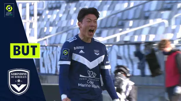 But Ui Jo HWANG (17' - GdB) FC GIRONDINS DE BORDEAUX - RC STRASBOURG ALSACE (4-3) 21/22