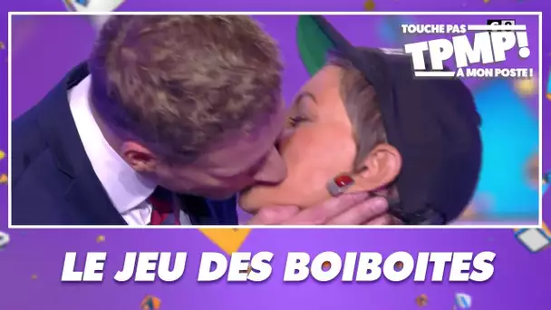 Le jeu des boiboites : Matthieu Delormeau et Isabelle Morini-Bosc s'embrassent