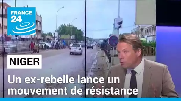 Un ex-rebelle touareg lance un mouvement de résistance au coup d'État au Niger • FRANCE 24