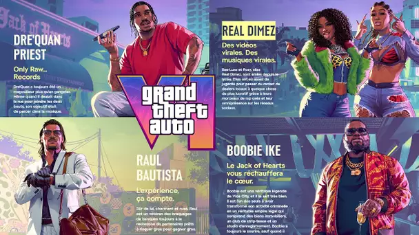 GTA 6 : L'HISTOIRE DES PERSONNAGES ! (Jason Duval, Lucia Caminos, Cal, Boobie , Raul ,Real Dimez ..)