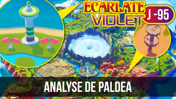 LES SECRETS DE LA REGION DE PALDEA | POKEMON ECARLATE VIOLET | ⏰DÉCOMPTE J-95