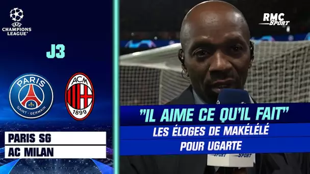 Paris SG - AC Milan : "Il aime ce qu'il fait", les éloges de Makélélé pour Ugarte