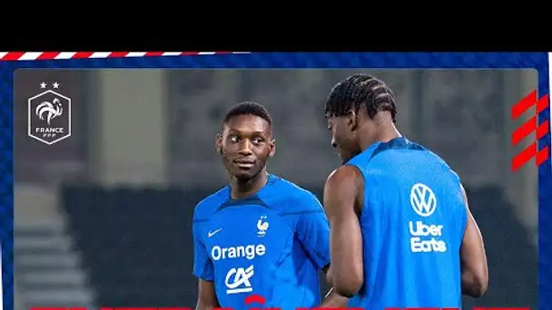 A l'entrainement samedi, Equipe de France I FFF 2022