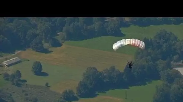 Une semaine dans les Alpes: parapente au-dessus des sommets - 22/08