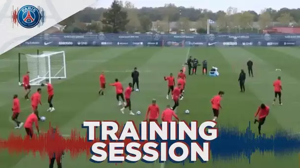 15 premières minutes d'entraînement avant Paris Saint-Germain - Belgrade