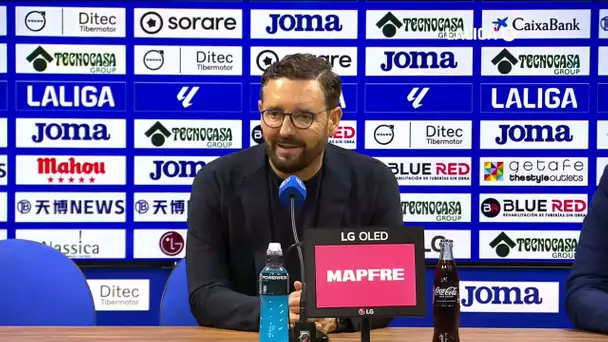 Rueda de prensa Getafe CF vs Granada CF