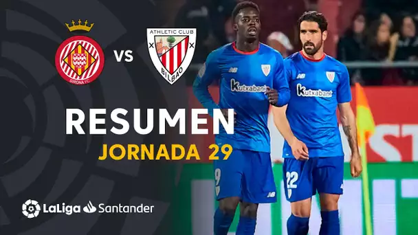 Resumen de Girona FC vs Athletic Club (1-2)