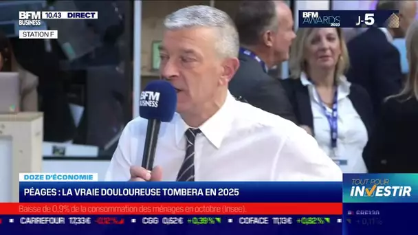 Doze d'économie : Péage, la vraie douloureuse tombera en 2025