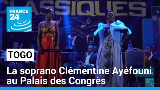 Togo : la soprano Clémentine Ayéfouni au Palais des Congrès de Lomé • FRANCE 24