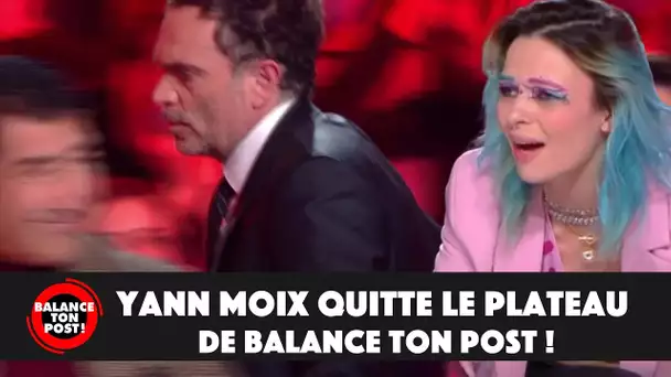 Yann Moix quitte le plateau de Balance Ton Post !