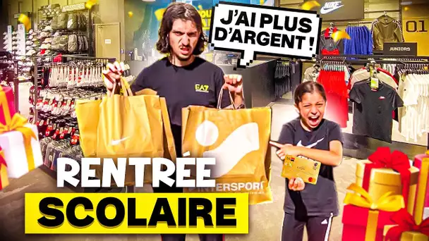 1 DÉFI RÉUSSI = 50€ DE VÈTEMENTS POUR L'ÉCOLE 😭 (Myriam se met trop BIEN)