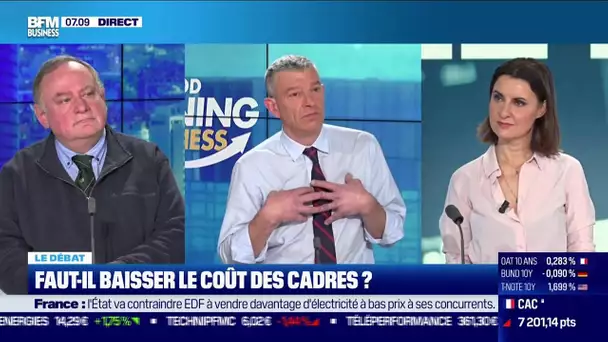 Le débat  : Faut-il baisser le coût des cadres ?