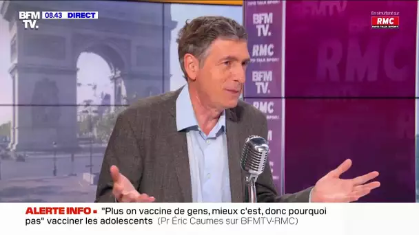 "Notre seuil d'immunité est trop bas, insuffisant" Eric Caumes