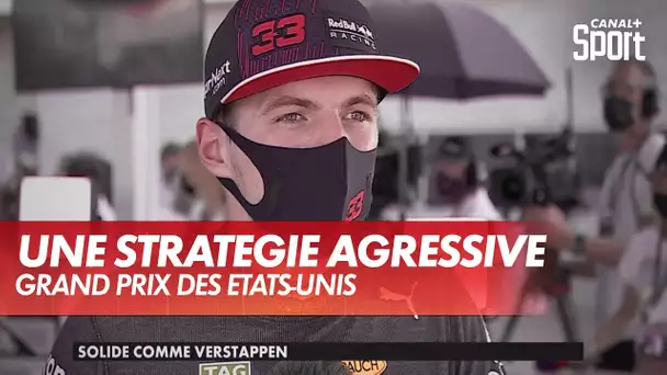 Max Verstappen : "Il fallait une stratégie agressive"