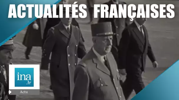 Les Actualités Françaises de Janvier 1961 | Archive INA