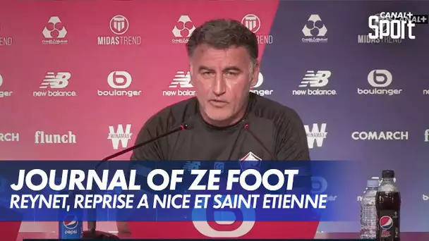 Reynet, la reprise à Saint-Étienne et Nice dans le journal du foot