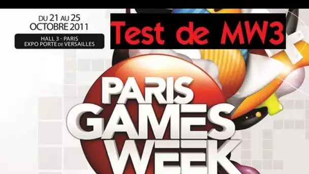 Les coulisses du Paris Games Week épisode 2 : le test de MW3