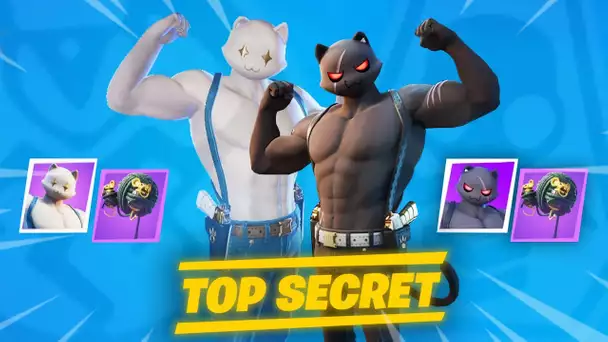 AGENT MIAOUSCLE : LIVRER DU POISSON A L'OMBRE OU FANTOME ! (FORTNITE SECRET SAISON 2)