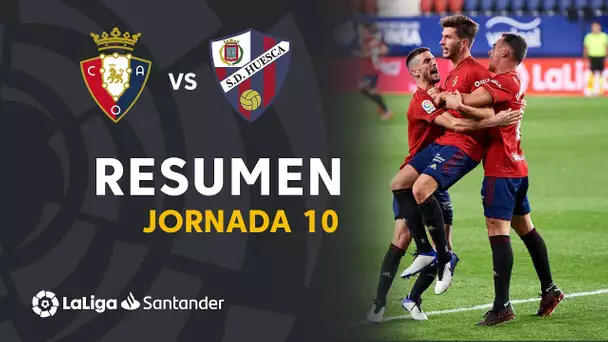 Resumen de CA Osasuna vs SD Huesca (1-1)