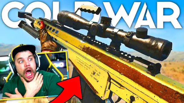 Le M82 "BARRETT" en OR sur BLACK OPS COLD WAR ! (Le pire sniper de Call of Duty sur Nuketown 84)