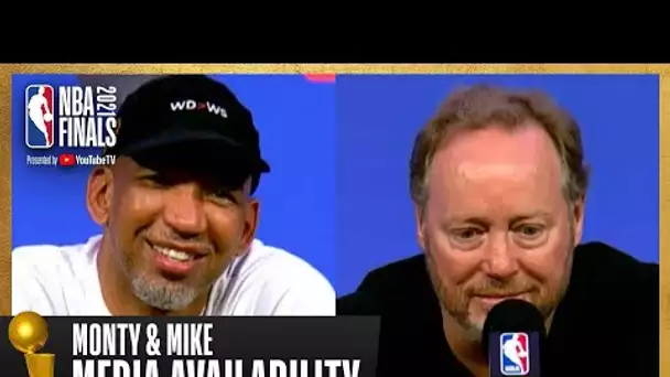 Mike Budenholzer & Monty Williams #NBAFinals Media Availability | July 13th, 2021