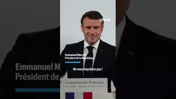 «Je suis un grand habitué, ne vous inquiétez pas» : encore un malaise pendant un discours de Macron