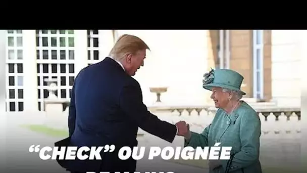 Donald Trump a-t-il fait un "check" à la Reine Elizabeth II?