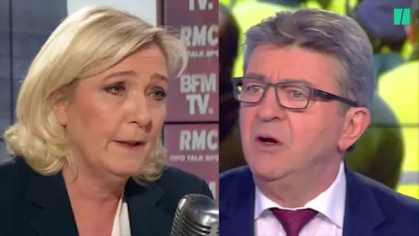 Le Pen et Mélenchon veulent récupérer Gilets jaunes, mais...
