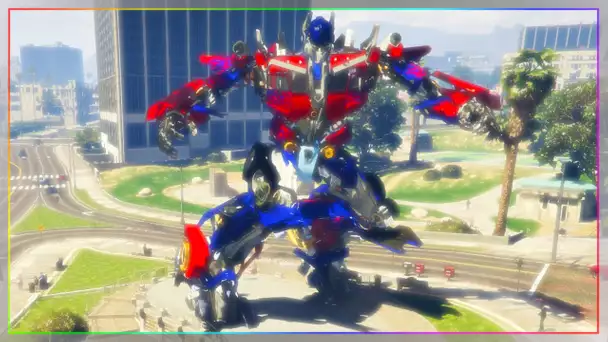 OPTIMUS PRIME & IRON MAN | GTA 5