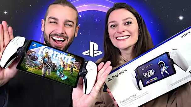 PLAYSTATION PORTAL : UNBOXING ET TEST GAMEPLAY ! (Spider-Man 2, Fortnite)