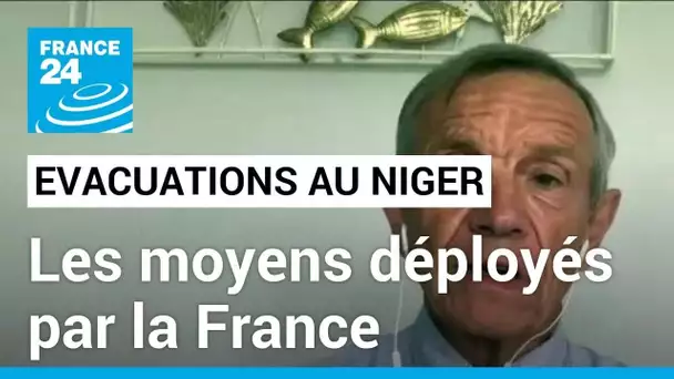 Evacuations des européens au Niger : quels sont les moyens déployés par la France ? • FRANCE 24
