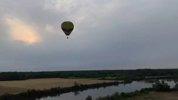 La Bourgogne vue du ciel, voyage au-dessus de Beaune en montgolfière