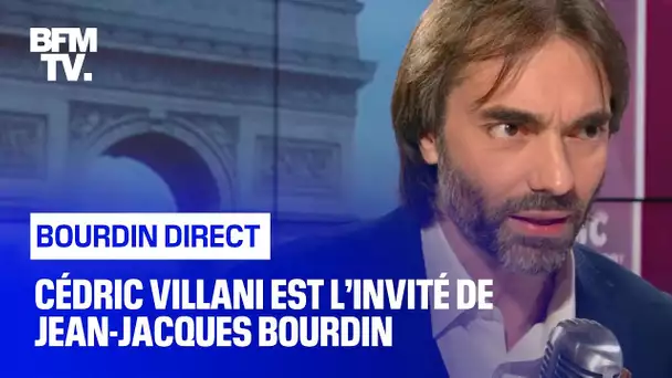 Cédric Villani face à Jean-Jacques Bourdin en direct