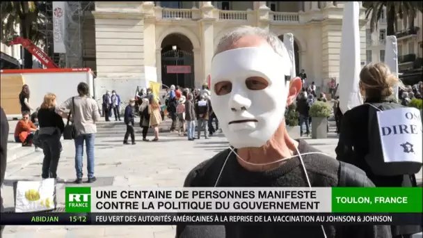 Toulon : manifestation contre la politique du gouvernement