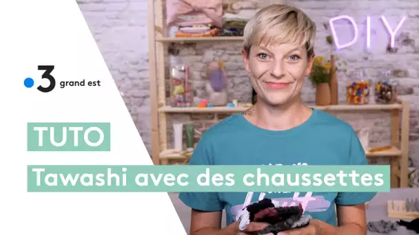 Tutoriel pour faire un tawashi avec des chaussettes usagées