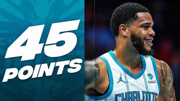 Miles Bridges Drops CAREER-HIGH 45 Points in Buzz City! 🔥 | February 7, 2024