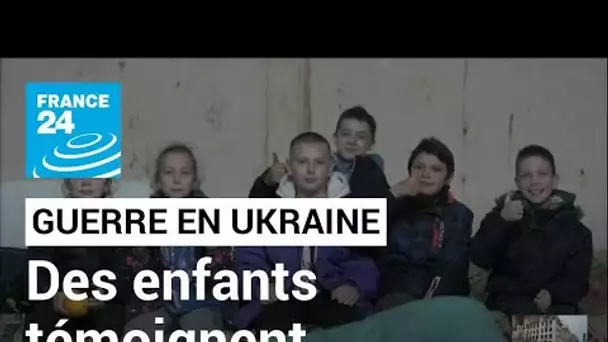 62ème jour de guerre en Ukraine : Des enfants de Kharkiv témoignent • FRANCE 24