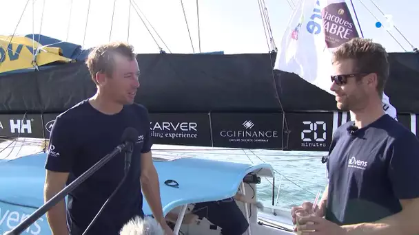 Transat Jacques Vabre : le skipper dunkerquois Thomas Ruyant termine 4e après une folle remontée