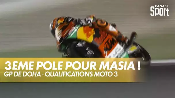 Jaume Masia en pole ! - GP de Doha Moto 3