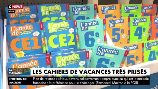 Education : le boom des cahiers de vacances