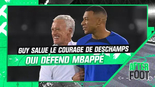 Equipe de France : Guy salue le courage de Deschamps qui défend Mbappé