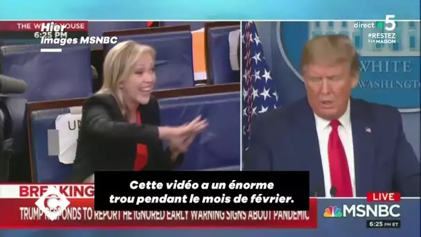 Trump en roues libres ! - C à Vous - 14/04/2020